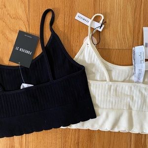 Forever 21 seamless bralettes M/L